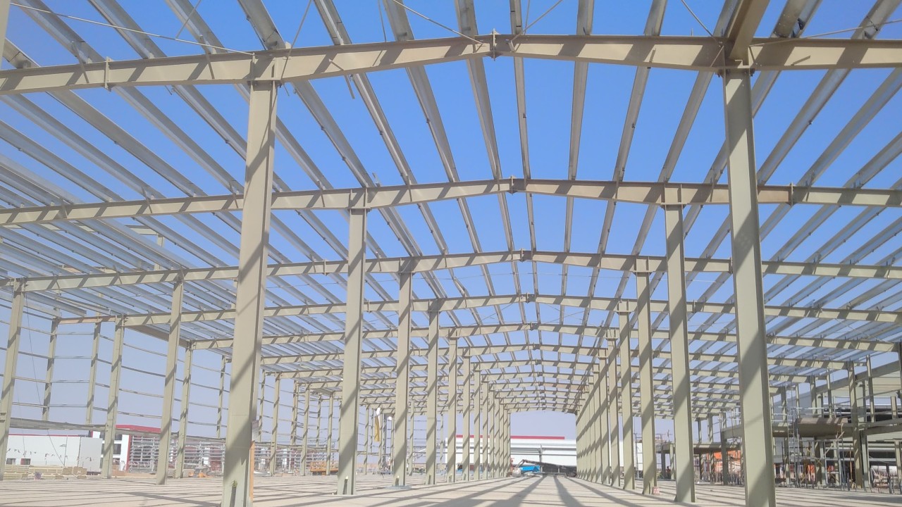 Steel Column Analysis Diagram